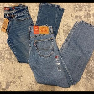 Lucky brand and Levi’s jeans